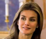 Letizia d'Espagne et son mari le prince Felipe à Madrid, le 17 mars 2010