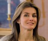 Letizia d'Espagne et son mari le prince Felipe à Madrid, le 17 mars 2010