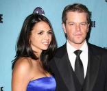 Matt Damon et sa femme Luciana Barroso au 24e Award de l\'American Cinematheque au Beverly Hilton Hotel