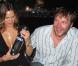 Le mythique Bode Miller, en très charmante compagnie avec Goloka Bolte, à l'occasion des 15 ans des maillots de bain de la marque Victoria's Secret, à Beverly Hills, Los Angeles, en mars 2010.