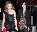 Ashlee Simpson se rendant au club Trousdale à West Hollywood, le 6 avril 2010