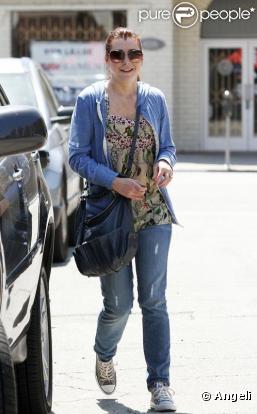 Alyson Hannigan à Los Angeles, le 9 avril 2010