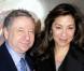 Jean Todt et Michelle Yeoh à l'occasion de l'avant-première des  Aventures extraordinaires d'Adèle Blanc-Sec , dans l'enceinte de l'UGC Normandie, à Paris, le 12 avril 2010.