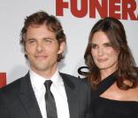 James Mardsen et sa femme Lisa Linde lors de l'avant-première de Death at a Funeral à Los Angeles le 12 avril 2010