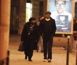 Samuel L.Jackson et sa femme à Paris le 12 avril