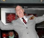 Michael Barrymore à l'occasion de l'avant-première de  Boogie Woogie , au Cinema Prince Charles, à Londres, le 13 avril 2010.