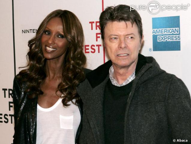 Iman et David Bowie