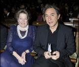 Richard Berry et la princesse Chantal de France à l'occasion du gala de la fondation du rein 