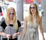 Audrina Patridge, Kristin Cavallari et Whitney Port s'offrent une séance de shopping et de manucure, à Beverly Hills, jeudi 15 avril.