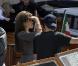 Angelina Jolie sur le tournage de The Tourist à Venise le 9 avril 2010
