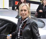  Martina Navratilova à Londres le 15 avril 2010 