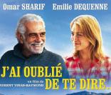 Omar Sharif et Emilie Dequenne dans <i>J\'ai oublié de te dire</i>, en salles le 28 avril !