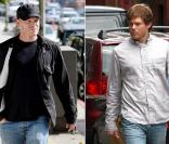 Michael C. Hall sur le tournage du film  East Fifth Bliss , le 19 avril 2010