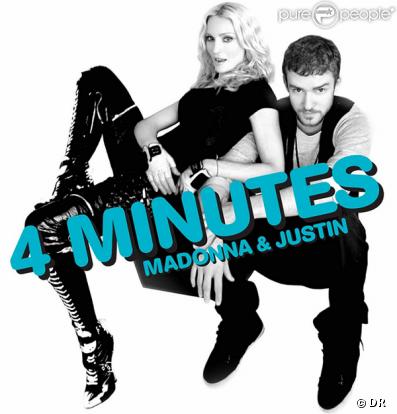 Madonna et Justin Timberlake, sur la pochette de leur premier single ensemble 