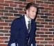 David Beckham sortant du Late Show with David Letterman à New York, le 26 avril 2010