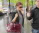 Victoria Beckham faisant du shopping à New York, le 26 avril 2010