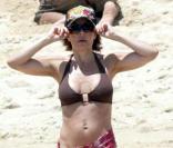 Lisa Rinna, Harry Hamlin et leurs enfants sur la plage à Los Cabos au Mexique