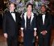 La princesse Caroline de Monaco, le 29 avril 2010, présidait avec le soutien de son frère le prince Albert et le secrétaire général de l'Amade Francis Kasasa le gala de bienfaisance de l'Amade, à l'Hôtel de Paris, à Monaco.