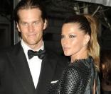 Gisele Bündchen et son époux Tom Brady parfait le 3 mai 2010 à New York lors du MET Ball