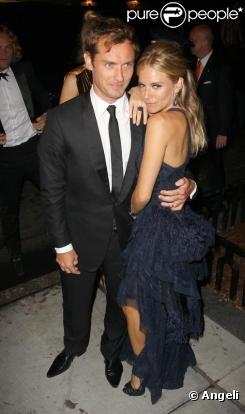 Sienna Miller et Jude Law amoureux comme au premier jour