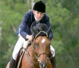 Charlotte Casiraghi sur son cheval 