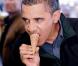 Pour tenir bon face au stress, Barack Obama s'offre de petites pauses gourmandes : un bon cornet de glace et ça repart !