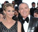 Sarah Marshall et Jean-Claude Jitrois au 63e festival de Cannes. 14/05/2010