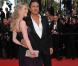 Dany Brillant et Nathalie, dans une robe Antoine Antoniadis, assortie d'un bracelet Jojoba, au 63e festival de Cannes. 14/05/2010