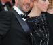PEF et Léa Drucker sur le tapis rouge du Festival de Cannes, avant la projection de You Will Meet A Tall Dark Stranger, le 15 mai 2010
