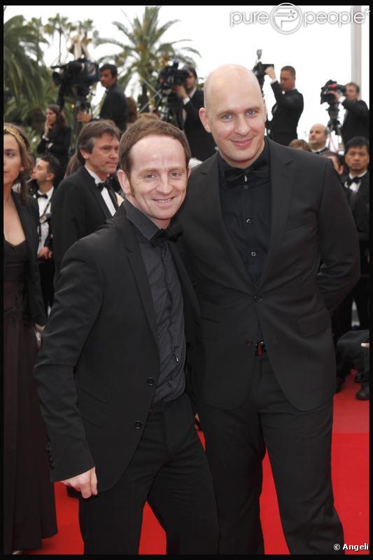 Mathias Malzieu sur le tapis rouge du Festival de Cannes, avant la projection de You Will Meet A Tall Dark Stranger, le 15 mai 2010