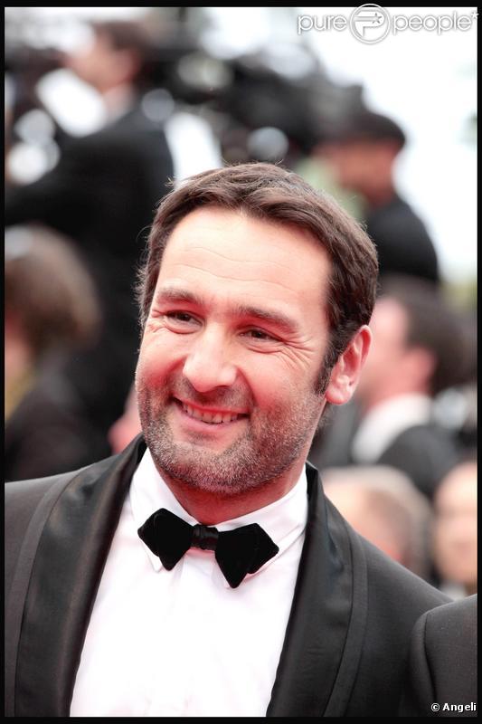 Gilles Lellouche sur le tapis rouge du Festival de Cannes, avant la projection de You Will Meet A Tall Dark Stranger, le 15 mai 2010