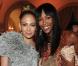 Jennifer Lopez et Naomi Campbell à la soirée Vanity Fair et Gucci le 15 mai 2010 à l'Hôtel Eden Roc de Antibes.