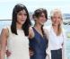 Leïla Bekhti, Géraldine Nakache, Audrey Lamy au photocall de Tout ce qui brille, lors du Festival de Cannes, le 16 mai 2010