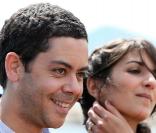 Géraldine Nakache et Manu Payet au photocall de Tout ce qui brille, lors du Festival de Cannes, le 16 mai 2010