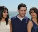 Leïla Bekhti, Géraldine Nakache et Manu Payet au photocall de Tout ce qui brille, lors du Festival de Cannes, le 16 mai 2010