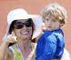 Debra Messing, une super maman rayonnante, pour un goûter d'anniversaire... très hollywoodien !