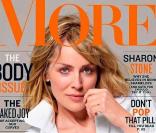Sharon Stone en couverture de More