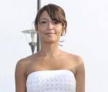 Emma de Caunes lors du cocktail Armani à Cannes, le 19 mai 2010