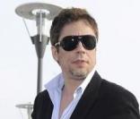 Benicio Del Toro lors du cocktail Armani à Cannes, le 19 mai 2010