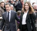 Nicolas Sarkozy et Carla Bruni<br />