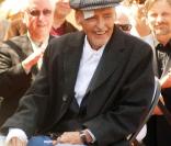 Dennis Hopper reçoit son étoile sur le Walk of Fame, le 26 mars 2010. Los Angeles