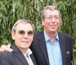 Michel Corbière et Patrick Balkany à Roland-Garros, le week-end du 29/30 mai 2010