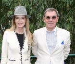Cyrielle Clair et Michel Corbière à Roland-Garros.