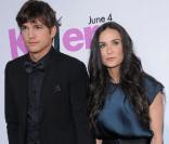 Ashton Kutcher et Demi Moore lors de la première de Killers à Los Angeles le 2 juin 2010