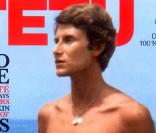 Yves Saint Laurent en couverture du magazine Têtu 