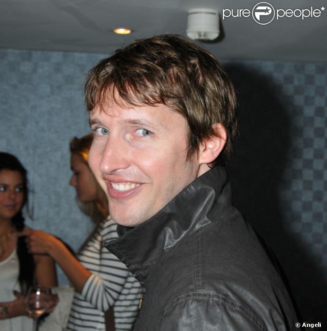 James Blunt lors d'une soirée de bienfaisance à Londres, le 2 juin 2010 