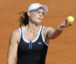 La championne australienne Samantha Stosur s'est inclinée face à Francesca Schiavone en finale de Roland-Garros, le 4 juin 2010.