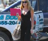 Denise Richards en plein tournage