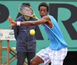 Gaël Monfils à Roland-Garros, le 22 mai 2010 !
