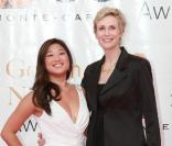 Jenna Ushkowitz et Jane Lynch de Glee (10 juin 2010 à Monte-Carlo)